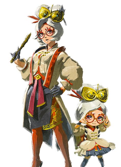 Purah (Legend of Zelda Tears of the Kingdom Fanart